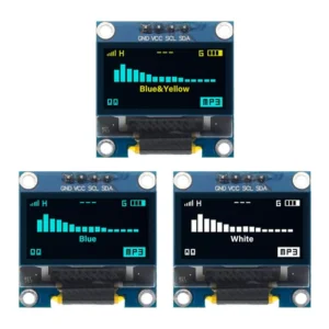 0.96 Inch OLED Display, Yellow and Blue 128X64, for Arduino
