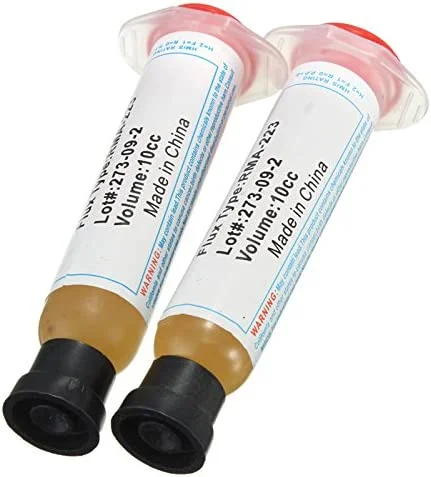⁦Soldering Paste Syringe 10cc Solder Flux Grease RMA 223⁩ - الصورة ⁦2⁩