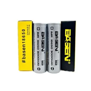 Basen 18650 Lithium Battery, 3000mAh 3.7V 11.1Wh