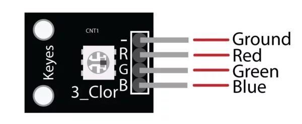 ⁦RGB LED Module Common Cathode⁩ - الصورة ⁦3⁩