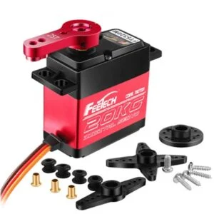 FEETECH 20KG Servo Motor 7.4V, Aluminum Case, Control Angle 180°