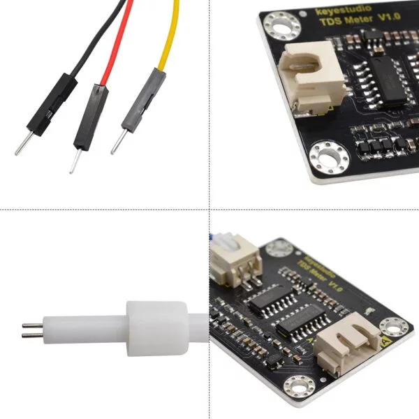 TDS Sensor Meter V1.0 Module, Water Quality Measuring Sensor for Arduino - Image 3