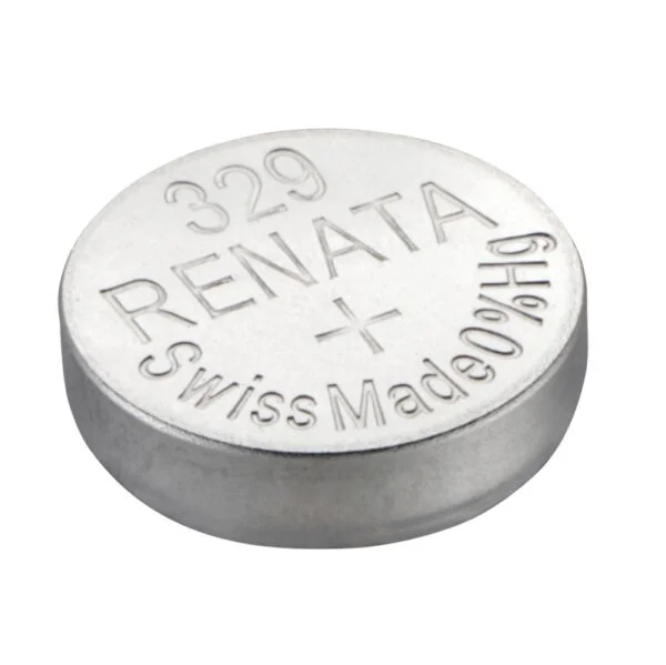 Renata 329 Battery (SR731SW) Silver Oxide 1.55V – Pack of 10 - Image 2