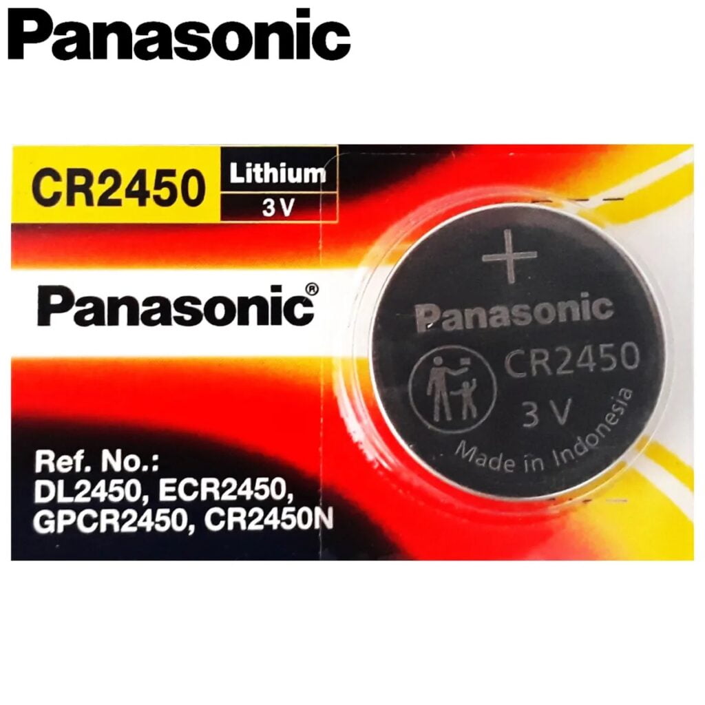 Panasonic cr2450 lithium 3v battery sastron limited