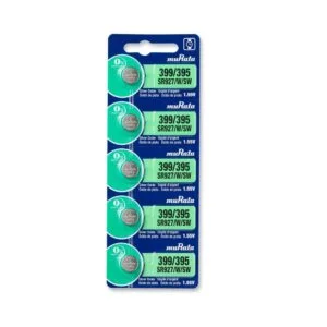 Murata 395 Battery (SR927SW) Silver Oxide 1.55V – Card of 5
