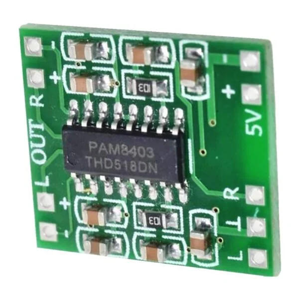⁦PAM8403 Mini Digital Power Amplifier Board for Class D Stereo Audio Amplifier⁩ - الصورة ⁦3⁩