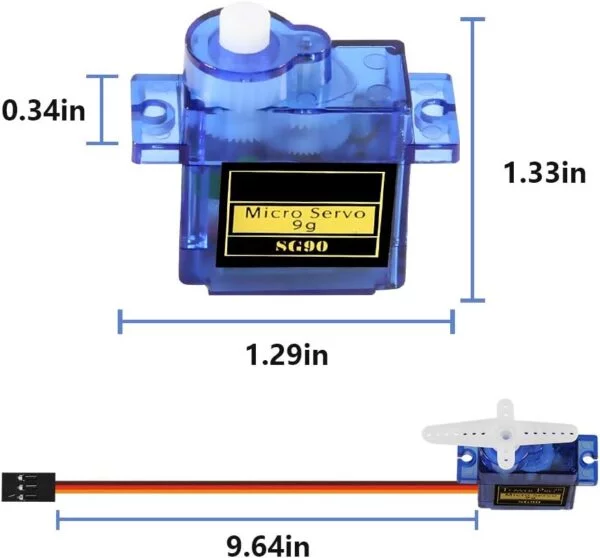 Servo Motor SG90 Dimensions