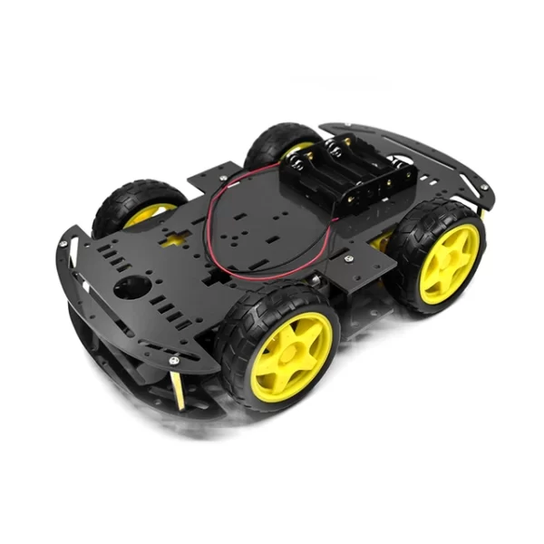 Car Chassis 4WD Black